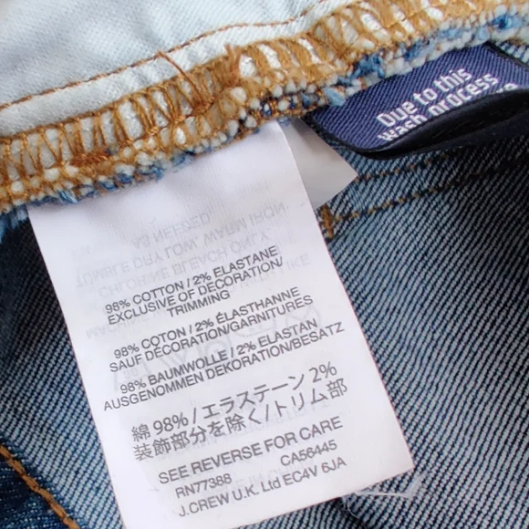 Madewell Jean Shorts Cutoff Edition 28 - Picture 4 of 5